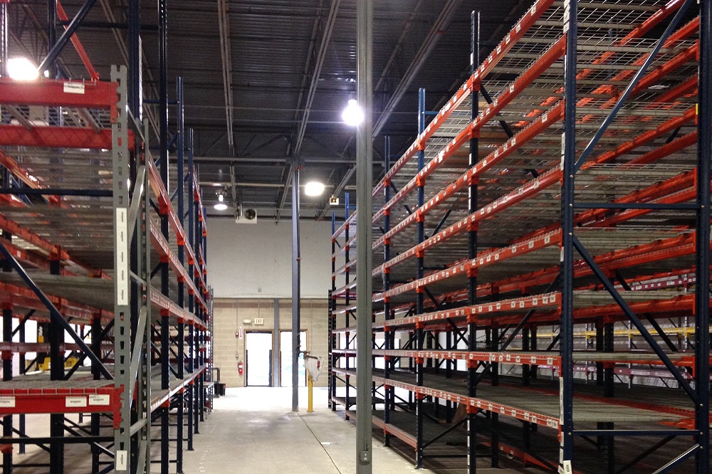 Loader Bucket Rack Massachusetts Pallet Rack Liquidation | American Surplus | Supplier of ...