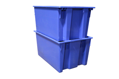 Used Stack and Nest Containers – 20” x 13” x 12”