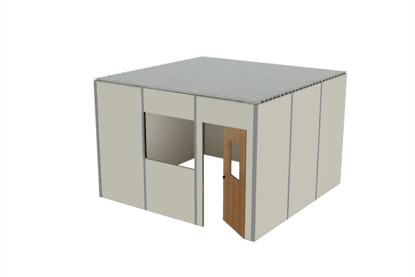 New 12' x 12' Inplant Office