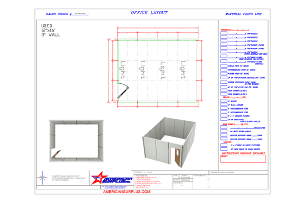 Used Inplant Office