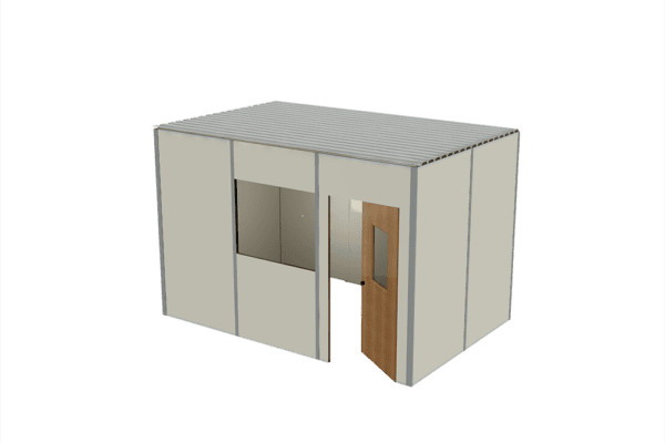New 12' x 8' Inplant Office