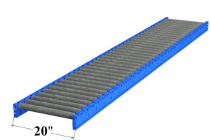 Used Gravity Roller Conveyor - 20" Wide