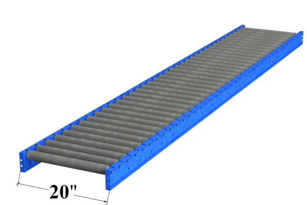 Used Gravity Roller Conveyor - 20" Wide