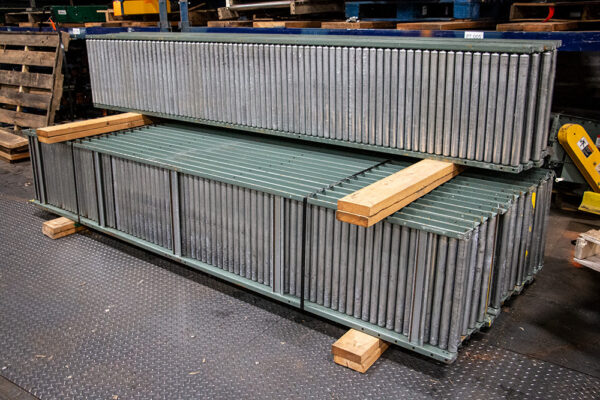 Used Gravity Roller Conveyor - 20" Wide
