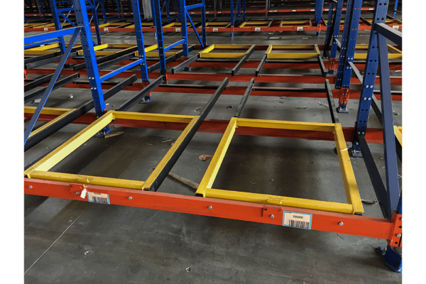 Used Push Back Rack