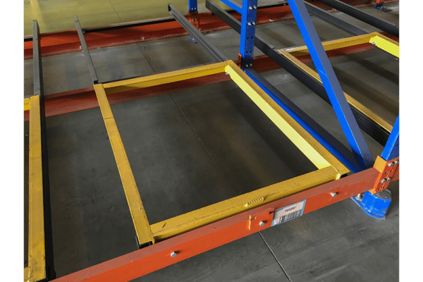 Used Push Back Rack