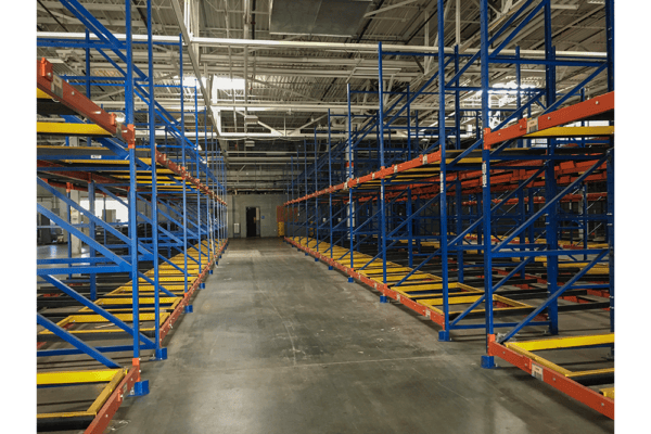 Used Push Back Rack