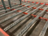Used Dual Wheel Staggered Pallet Flow Rails
