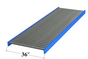 36" Used gravity Roller Conveyor