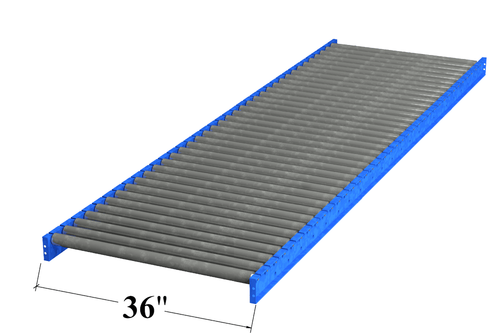 36" Used gravity Roller Conveyor
