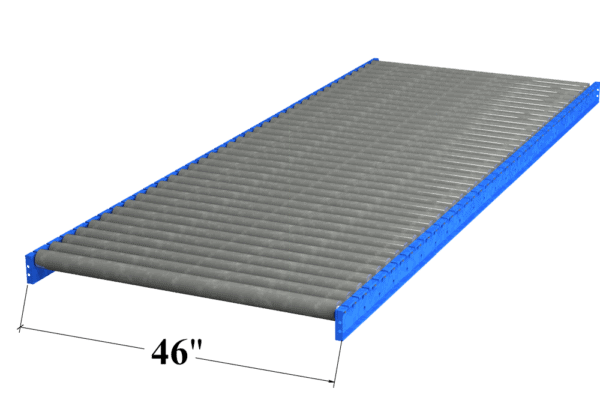 46" Wide Heavy Duty Gravity Roller Conveyor