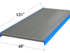 48" Wide Gravity Roller Conveyor