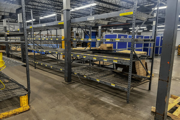 Used 50" Deep Lyon Bulk Rack