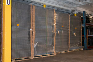 50" Deep x 216" Tall Used Interlake Frames