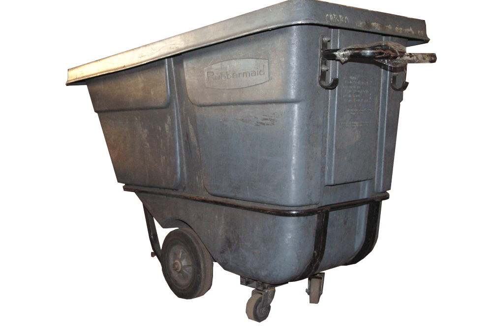 0.5 Cu. Yd. Heavy Duty Rubbermaid Dump Hoppers
