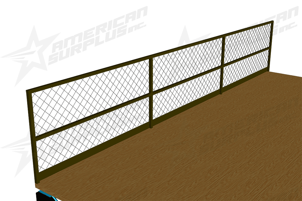 Wire Mesh Mezzanine Rail