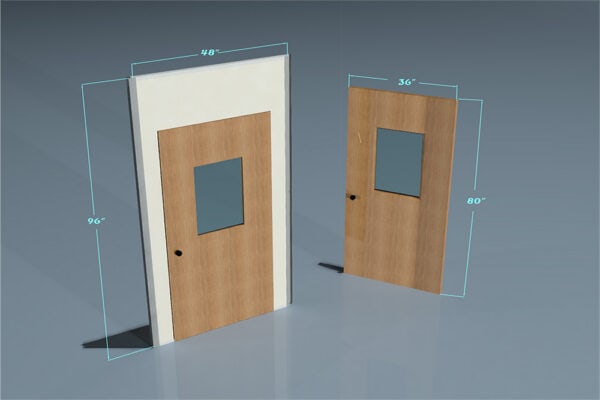 Standard Inplant Office Door