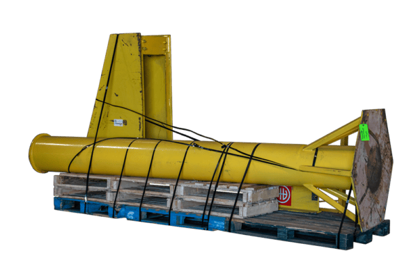 Used Abell-Howe Jib Crane Palletized for Shipping