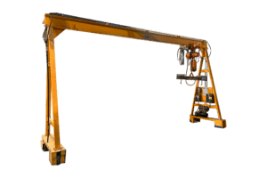 Used Powered Traveling A-Frame Crane