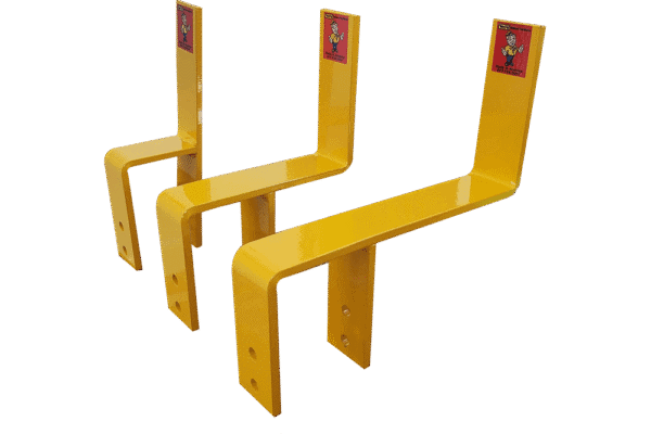 Save-ty Yellow Beam Pallet Stops For Sale