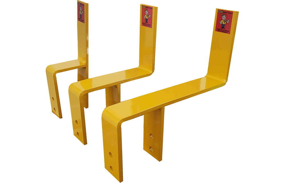 Save-ty Yellow Beam Pallet Stops For Sale