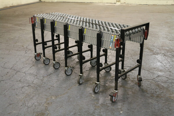 Used Bestflex Flexible Skatewheel Conveyor - 18" Wide