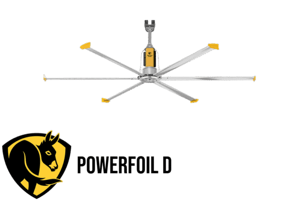 Used Powerfoil D HVLS Fans by Big Ass Fans for Sale