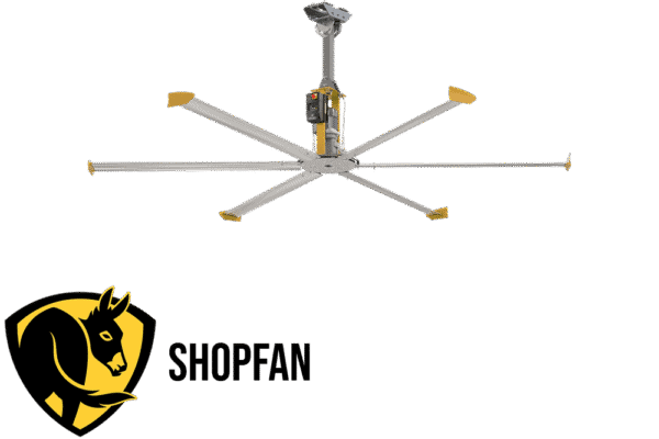 Used Shopfan HVLS Fans by Big Ass Fans for Sale