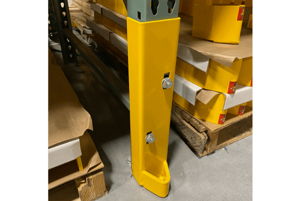 Bolt-On Post Protectors With Bull Nose