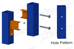 Used Burtman Pallet Rack