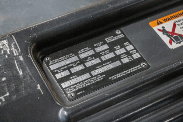 Used Electric CROWN Walkie Pallet Jack- 40GPW-4-14