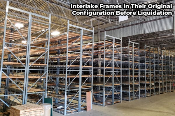 50" Deep x 216" Tall Interlake Frames