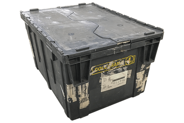 Used Attached Lid Containers