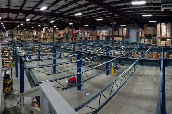 Used I Beam & Joist Mezzanine