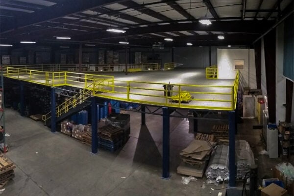 Used I Beam & Joist Mezzanine - Image 3