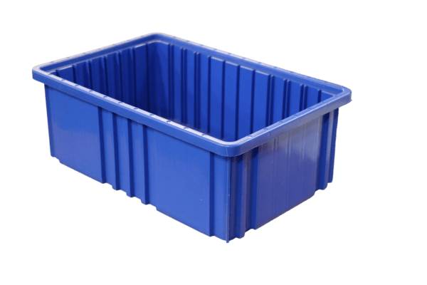 Used Stackable Plastic Bins - 16" W x 10" L x 6" H - Image 4