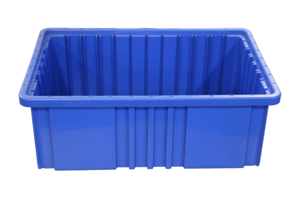 Used Stackable Plastic Bins - 16" W x 10" L x 6" H - Image 3