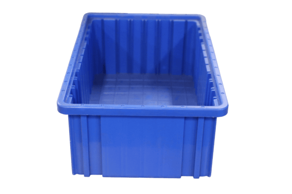 Used Stackable Plastic Bins - 16" W x 10" L x 6" H - Image 2