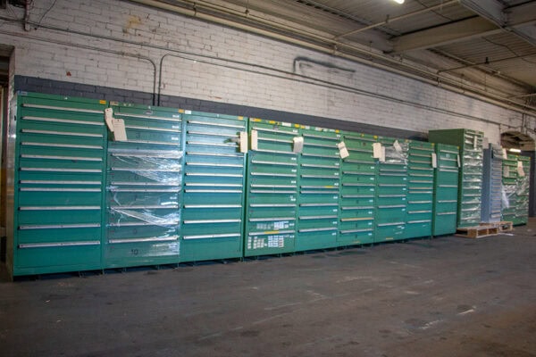 13 Drawer Vidmar Cabinets For Sale