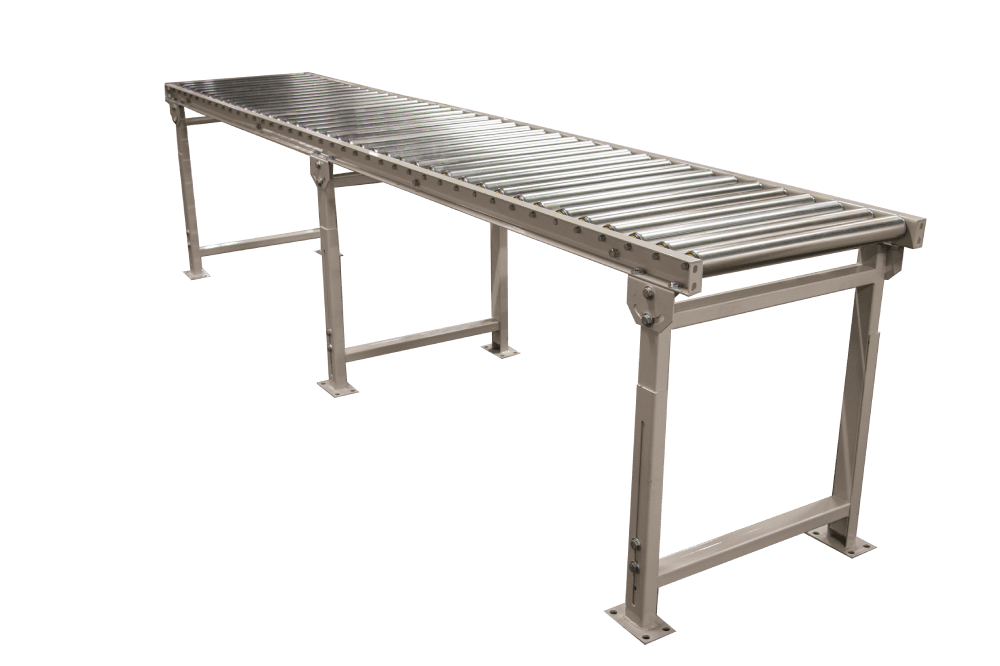 New 24" Wide Gravity Roller Conveyor