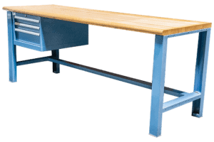 Used Lista Butcher Block Industrial Workbench For Sale