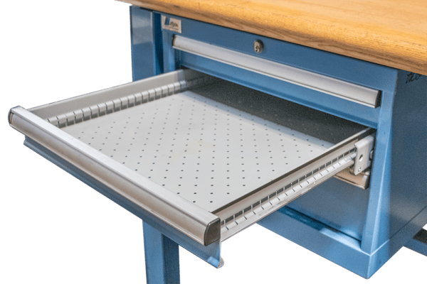 Used Lista Butcher Block Industrial Workbench For Sale