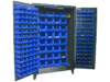 Used Stronghold Louvered Parts Cabinet