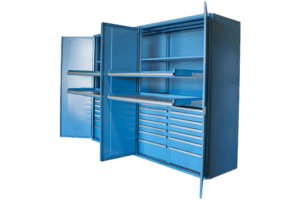 Used Lista Drawer Storage Wall Systems For Sale