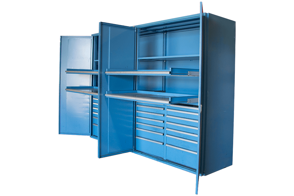 Used Lista Drawer Storage Wall Systems For Sale
