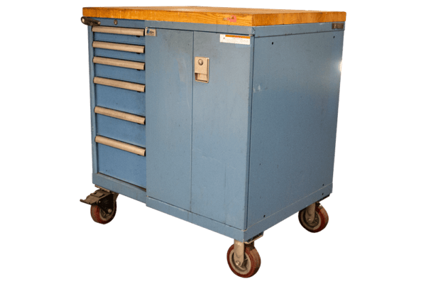 Used Lista MP/NW Series Mobile Parts Cabinets