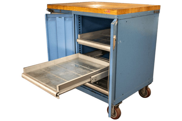 Used Lista MP/NW Series Mobile Parts Cabinets