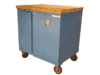 Used Lista MP/NW Series Mobile Parts Cabinets For Sale