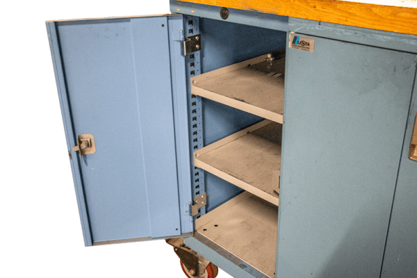 Used Lista MP/NW Series Mobile Parts Cabinets For Sale