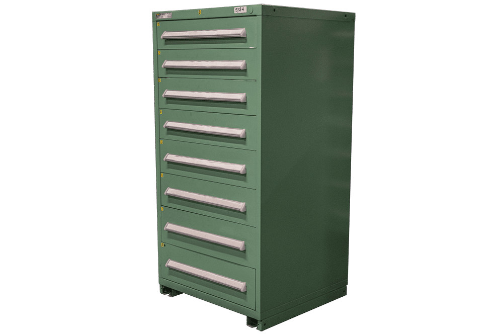 Used 8 Drawer Stanley Vidmar Cabinets